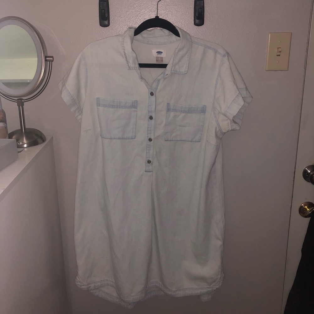 Light wash denim dress from Old Navy